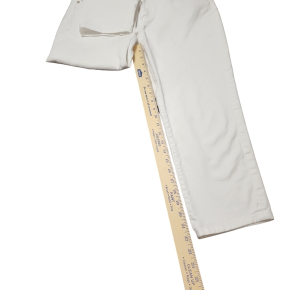 Jlo white Capri pants 14P women's - Picture 5 of 8